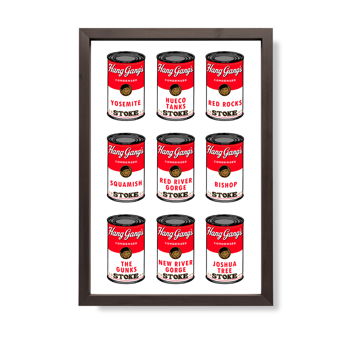 "CONDESNED STOKE" ART PRINT POSTER (12" X 18")