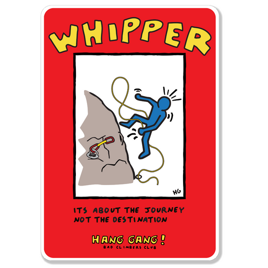 "WHIPPER" STICKER DECAL